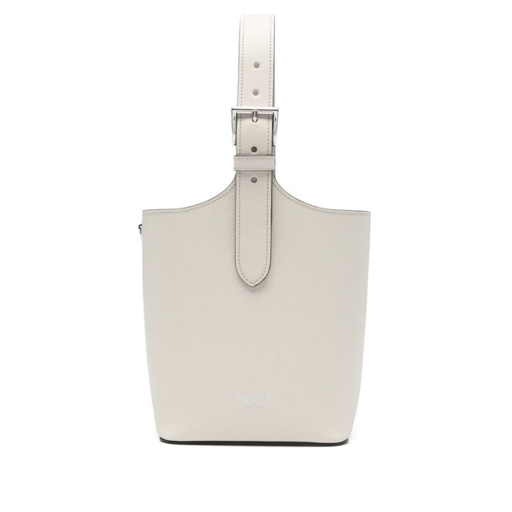 Prada Neutrals Bucket Bags Women